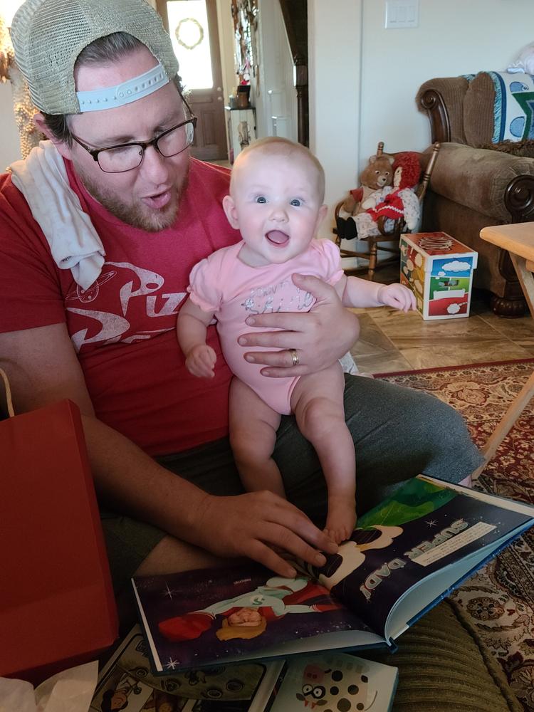 Super Dad! Personalized Book - Customer Photo From 