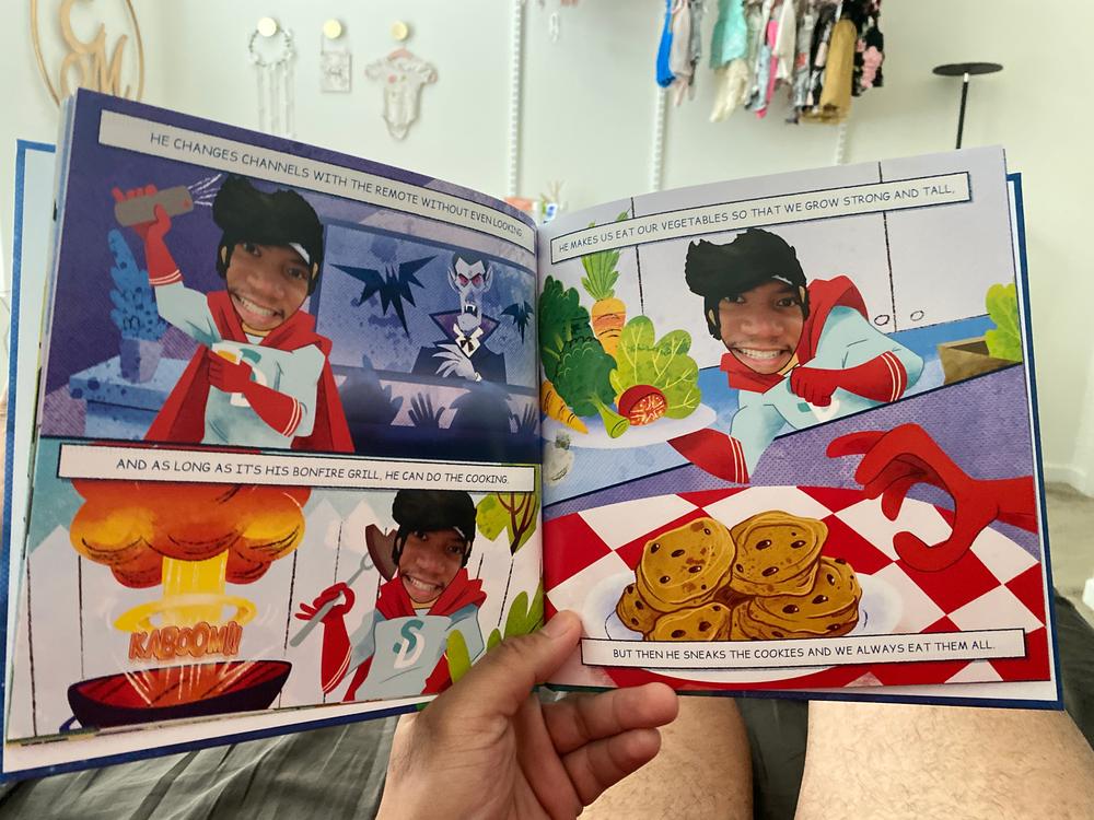 Super Dad! Personalized Book - Customer Photo From 
