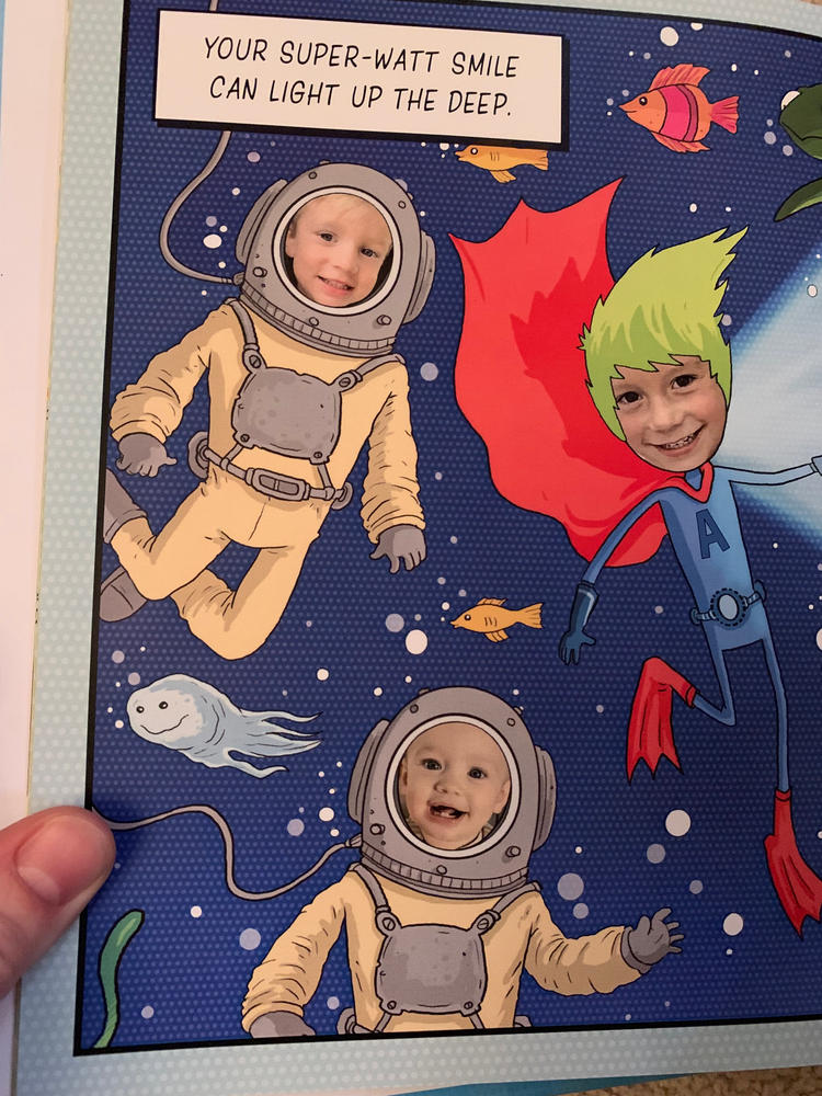 Super Kid! Personalized Book - Customer Photo From 