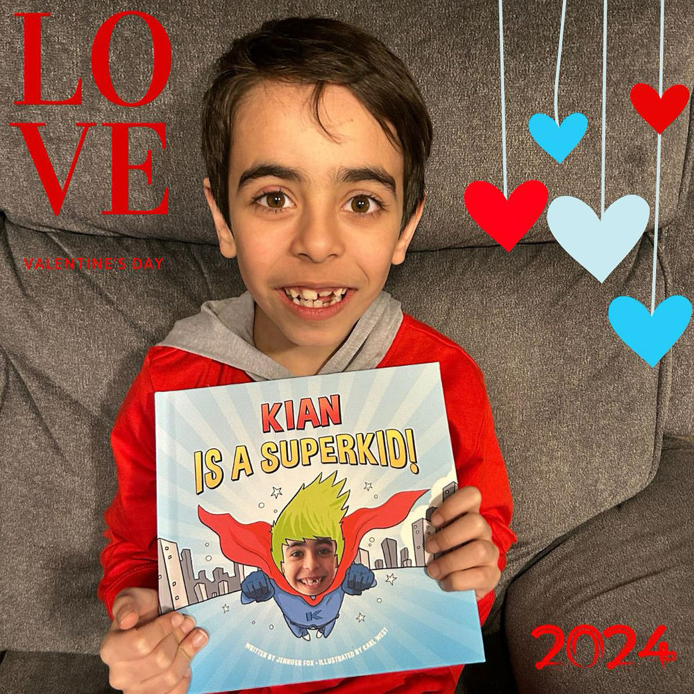 Super Kid! Personalized Book - Customer Photo From 