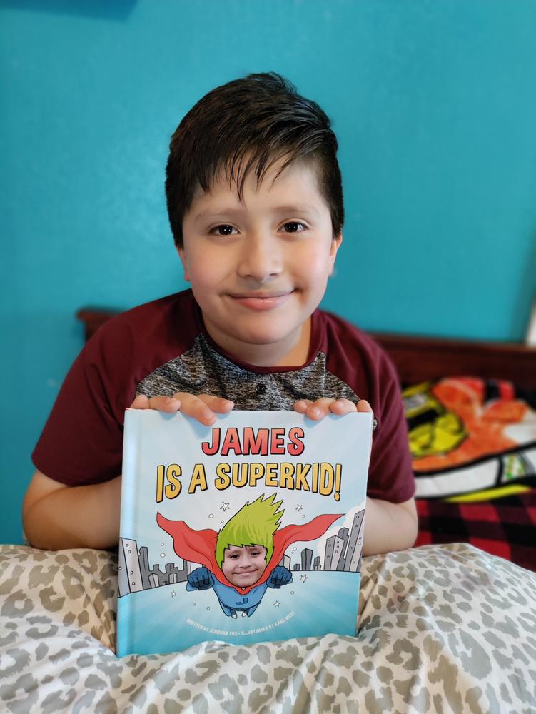 Super Kid! Personalized Book - Customer Photo From 