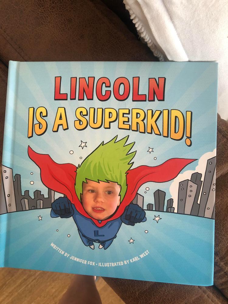 Super Kid! Personalized Book - Customer Photo From Emily