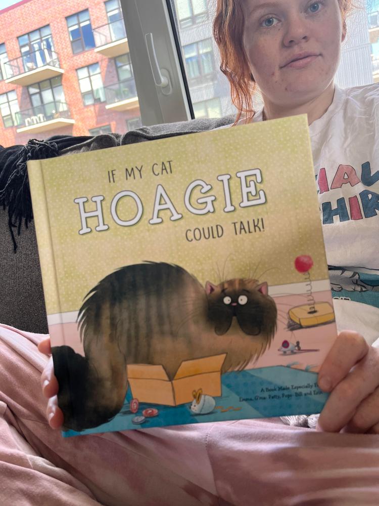 If My Cat Could Talk Personalized Book - Customer Photo From