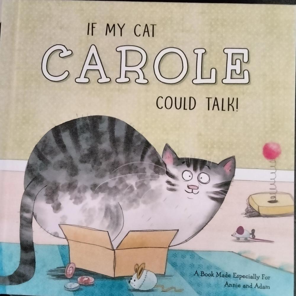 If My Cat Could Talk Personalized Book - Customer Photo From