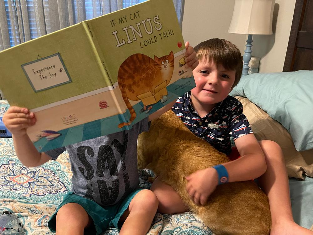 If My Cat Could Talk Personalized Book - Customer Photo From