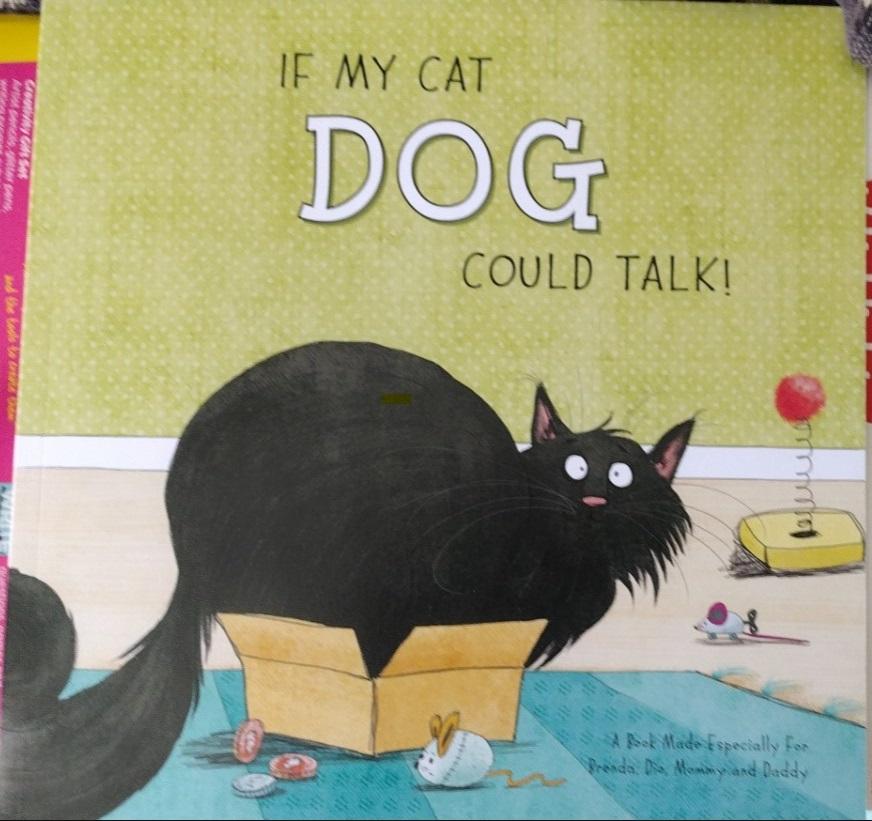 If My Cat Could Talk Personalized Book - Customer Photo From