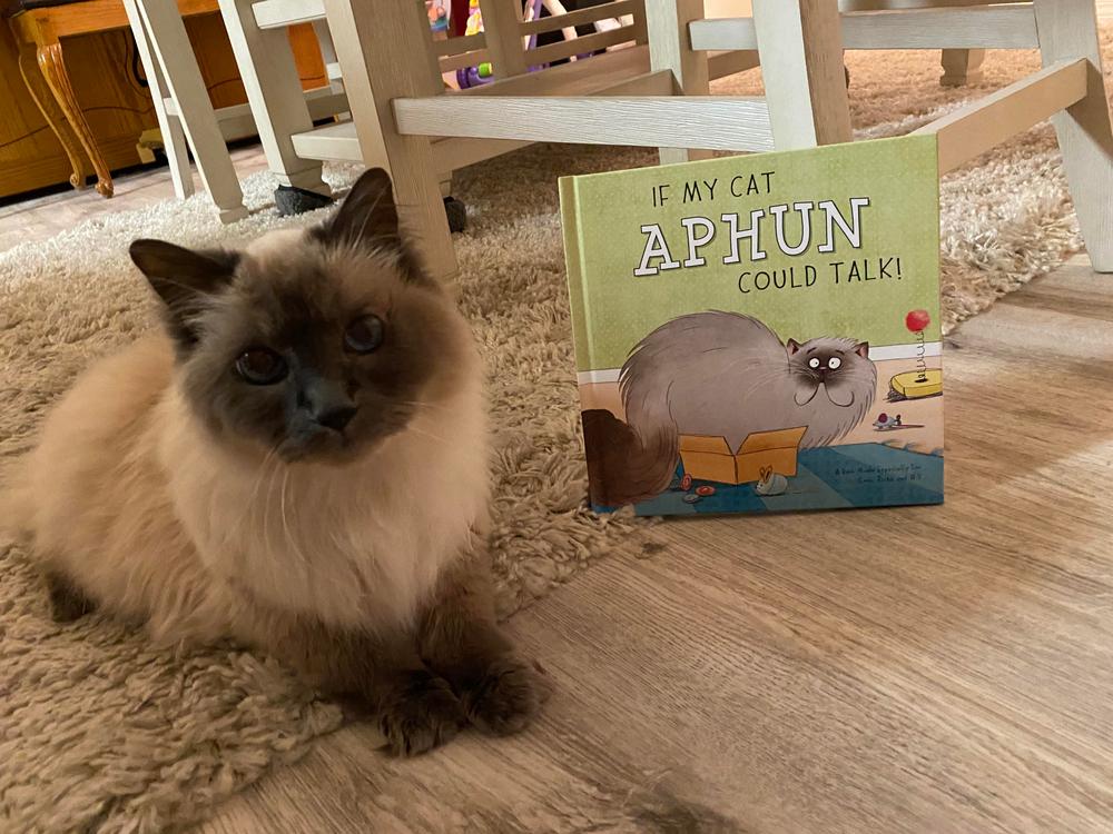 If My Cat Could Talk Personalized Book - Customer Photo From