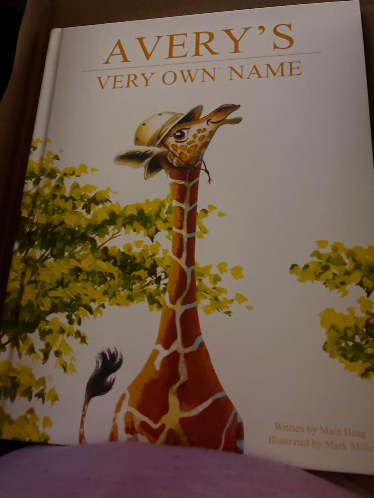 My Very Own Name Personalized Book - Customer Photo From 