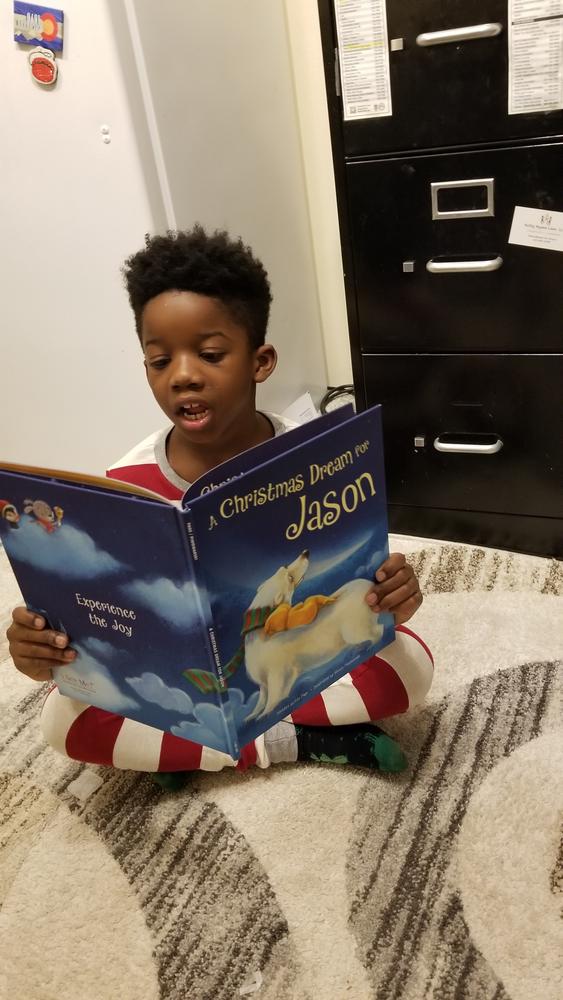 A Christmas Dream for Me Personalized Book and Polar Bear Gift Set - Customer Photo From 