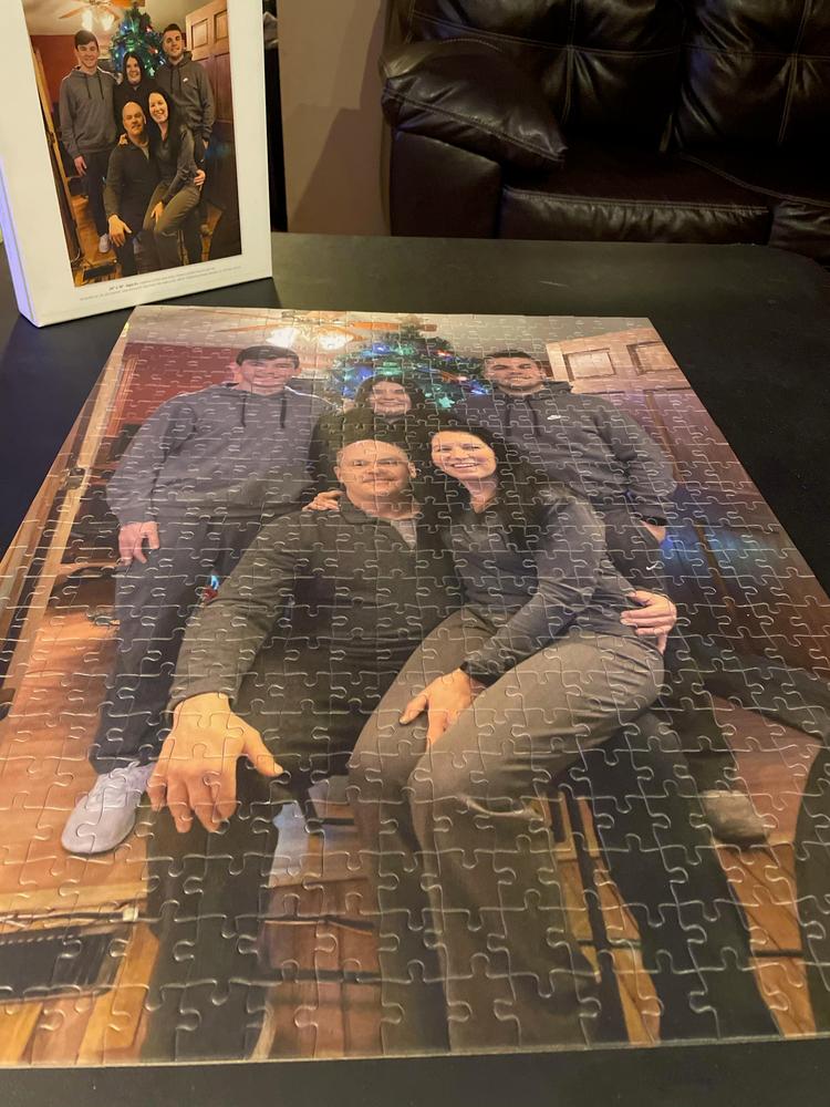 Personalized Photo Puzzle, Portrait / Vertical - 500 Pieces - Customer Photo From