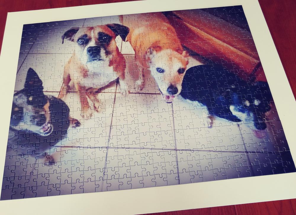Personalized Photo Puzzle, Portrait / Vertical - 500 Pieces - Customer Photo From