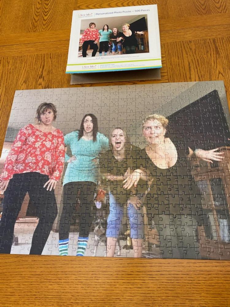 Personalized Photo Puzzle, Portrait / Vertical - 500 Pieces - Customer Photo From