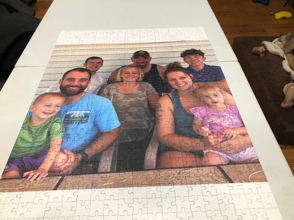 Personalized Photo Puzzle, Portrait / Vertical - 500 Pieces - Customer Photo From