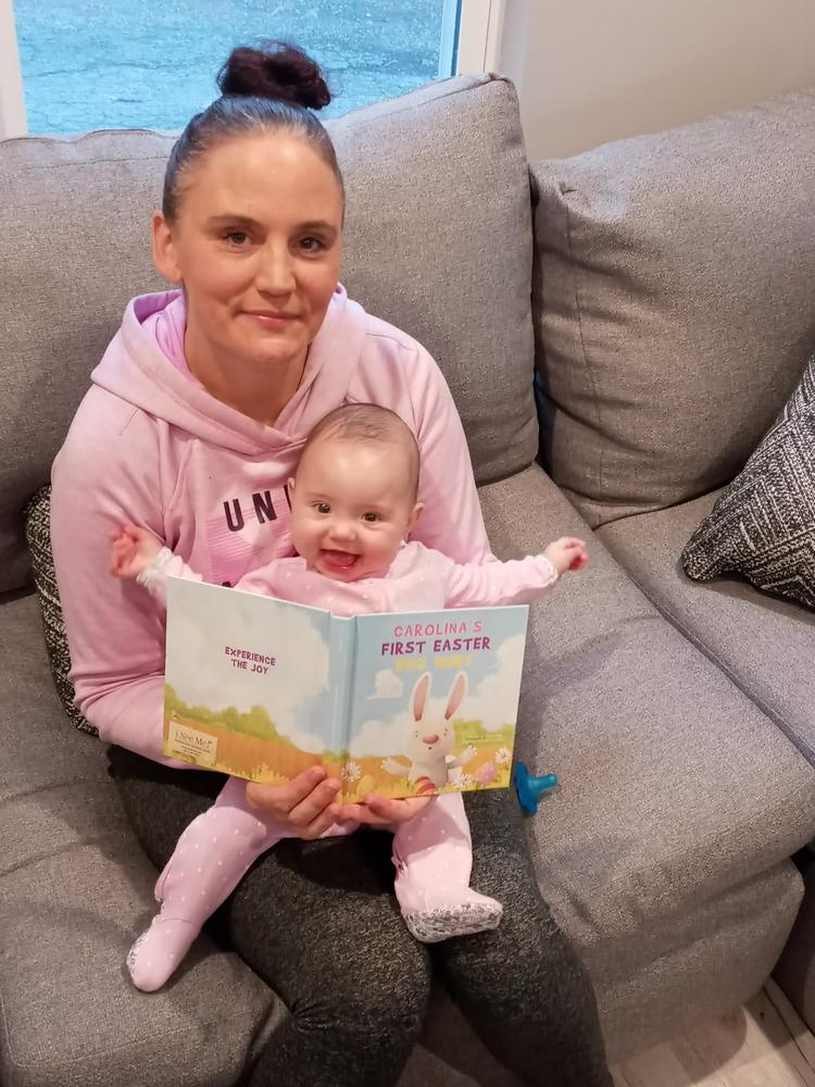 My First Easter Egg Hunt Personalized Board Book - Customer Photo From 