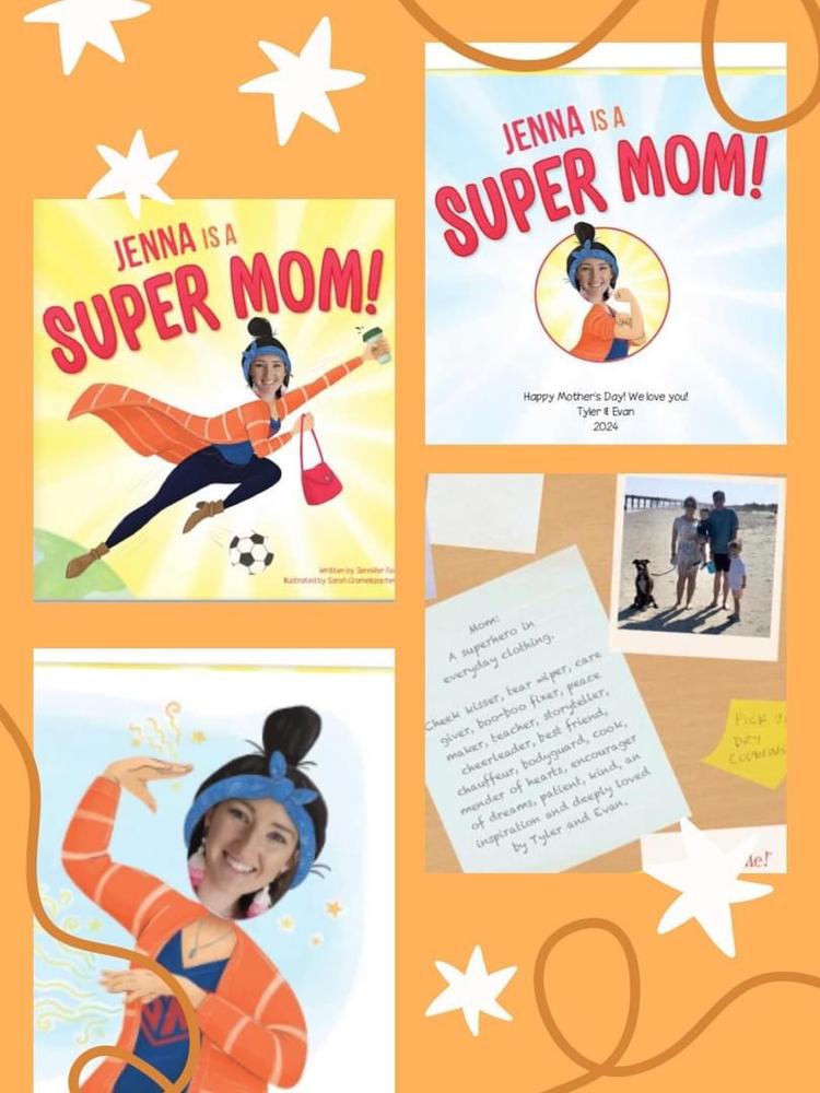 Super Mom! Personalized Book - Customer Photo From 