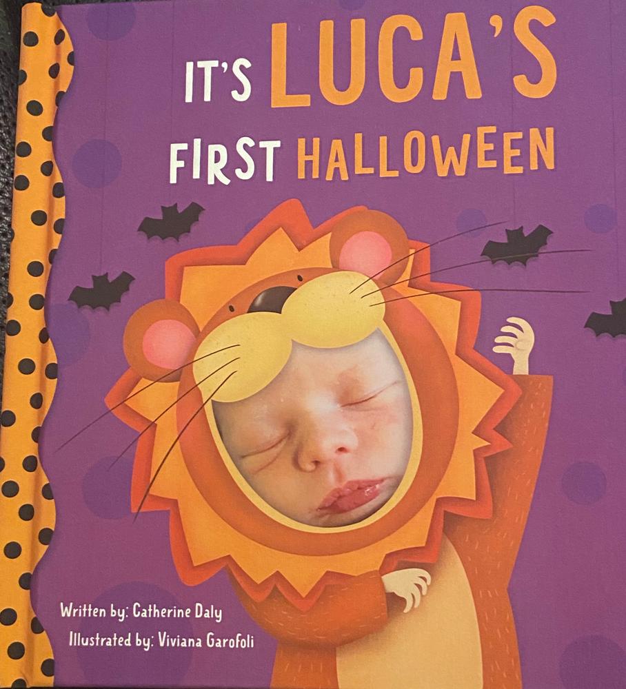 My First Halloween Personalized Board Book - Customer Photo From 