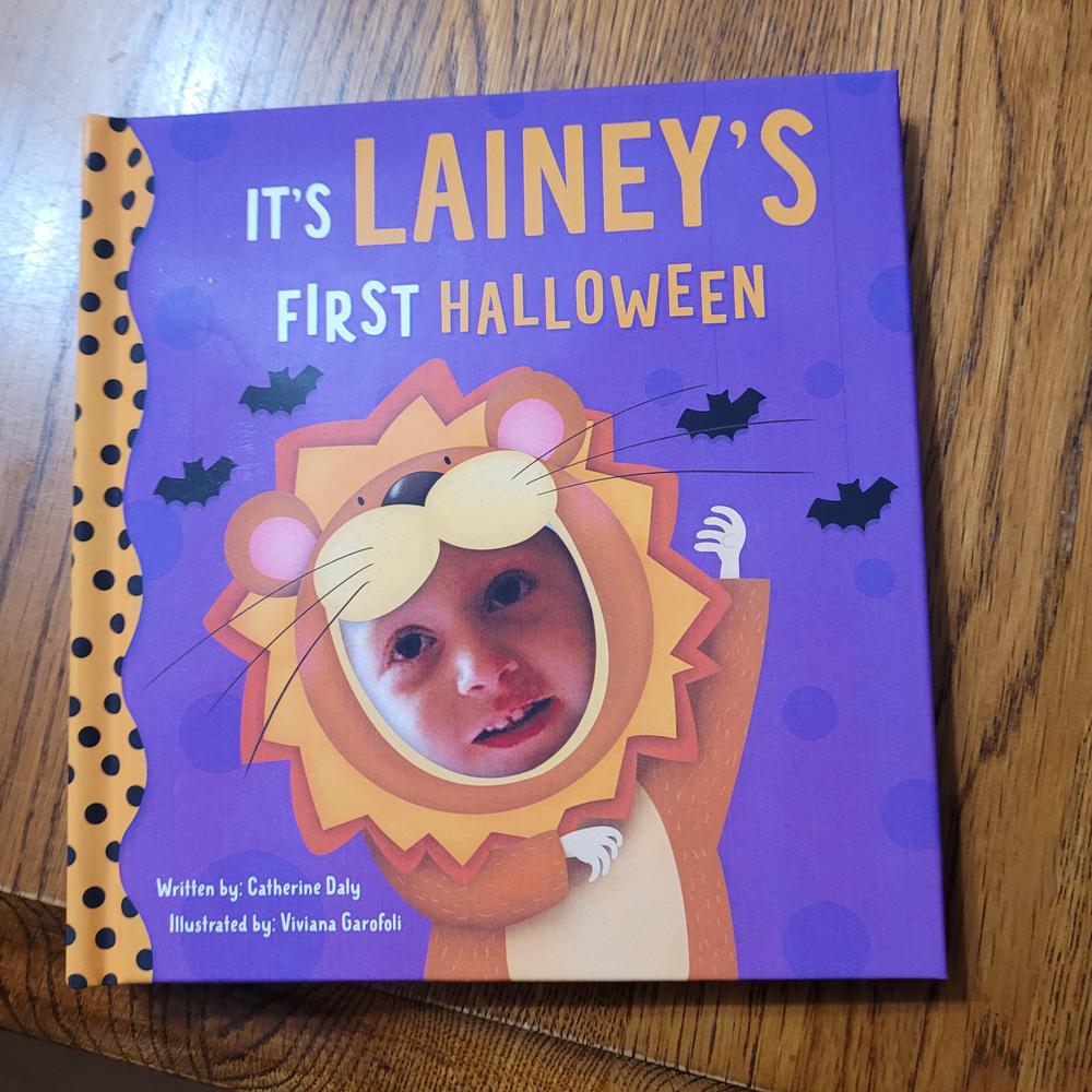My First Halloween Personalized Board Book - Customer Photo From 