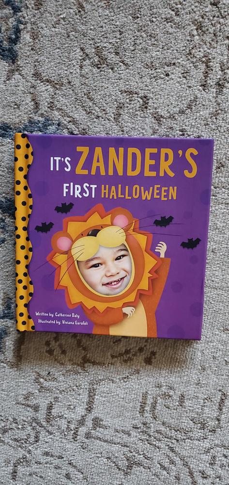 My First Halloween Personalized Board Book - Customer Photo From 