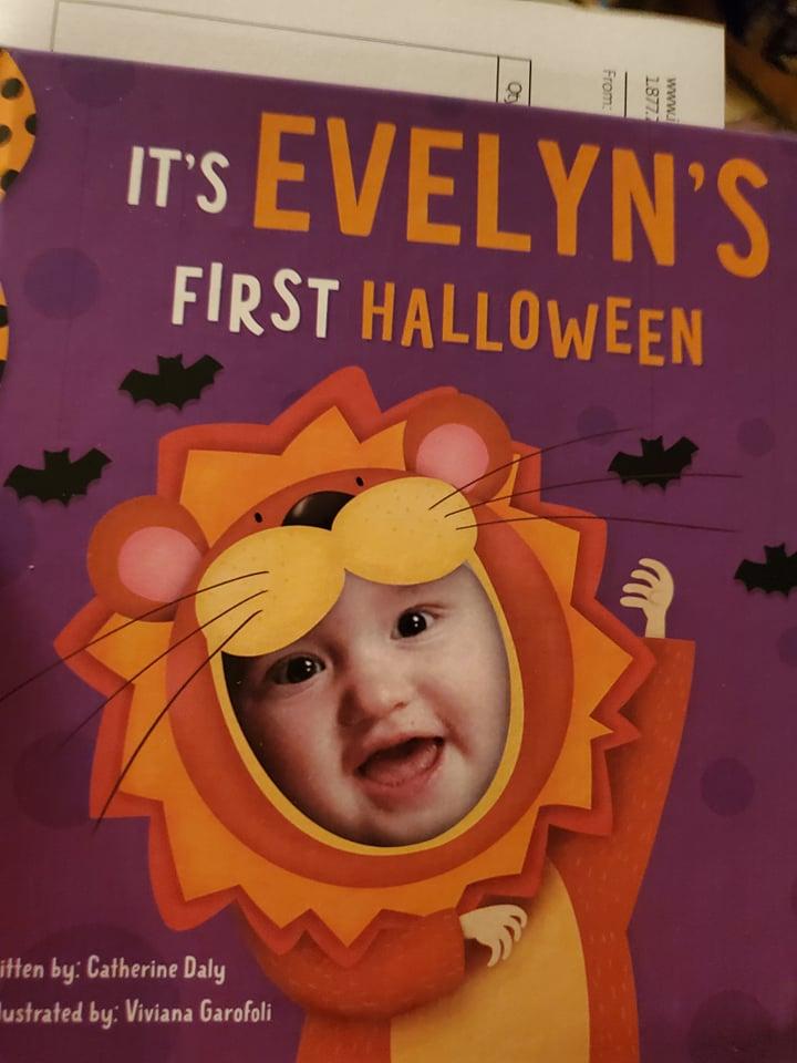 My First Halloween Personalized Board Book - Customer Photo From 