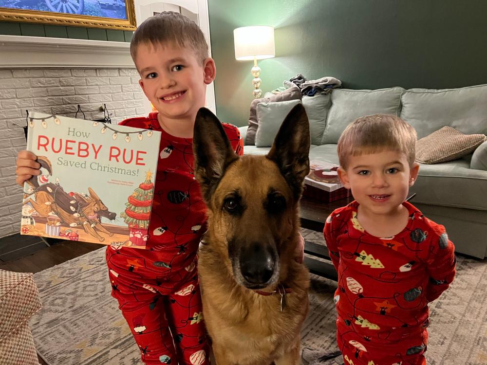 How My Dog Saved Christmas Personalized Book - Customer Photo From 