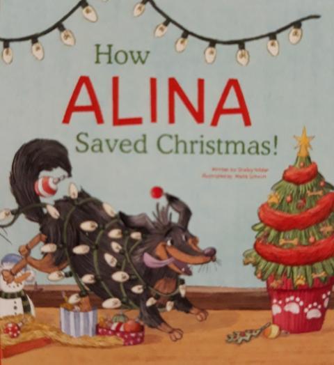 How My Dog Saved Christmas Personalized Book - Customer Photo From 