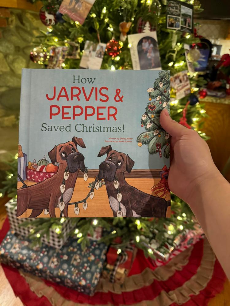 How My Dog Saved Christmas Personalized Book - Customer Photo From 