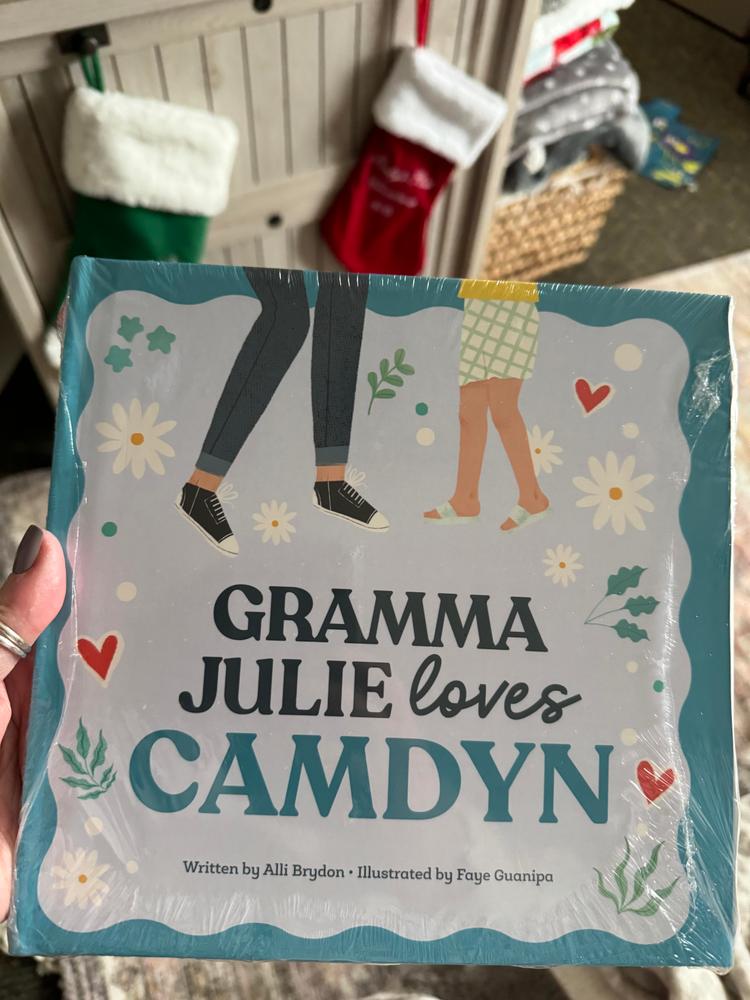 Grandma and Me Personalized Book - Customer Photo From