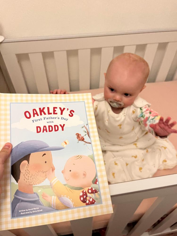 My Magical Moments with Daddy Personalized Book - Customer Photo From