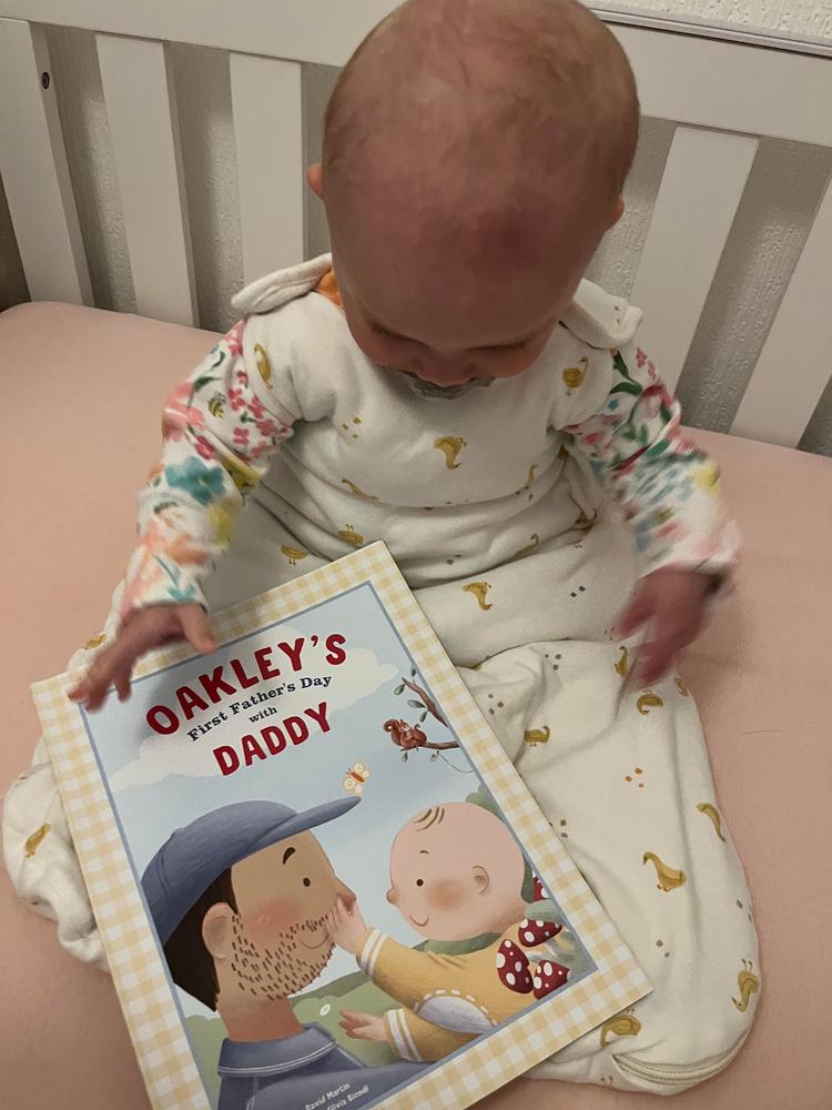 My Magical Moments with Daddy Personalized Book - Customer Photo From