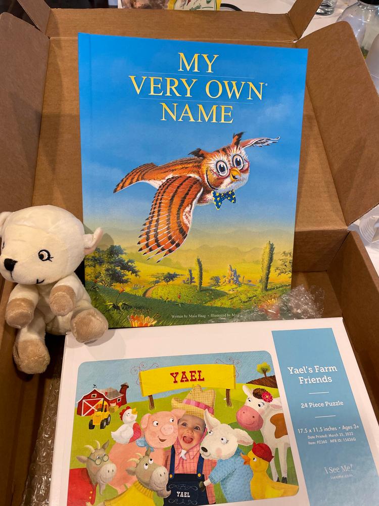My Very Own Name Classic Cover Edition Personalized Book - Customer Photo From 