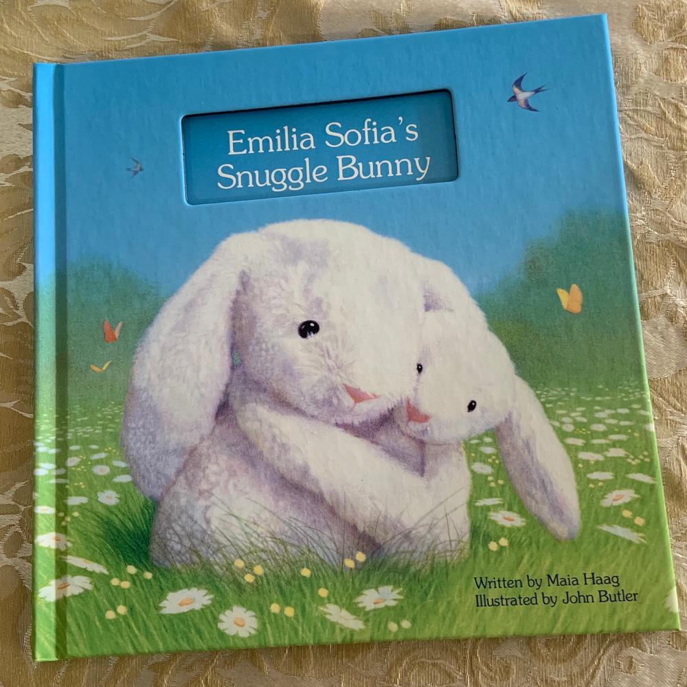 My Snuggle Bunny Personalized Book - Customer Photo From 