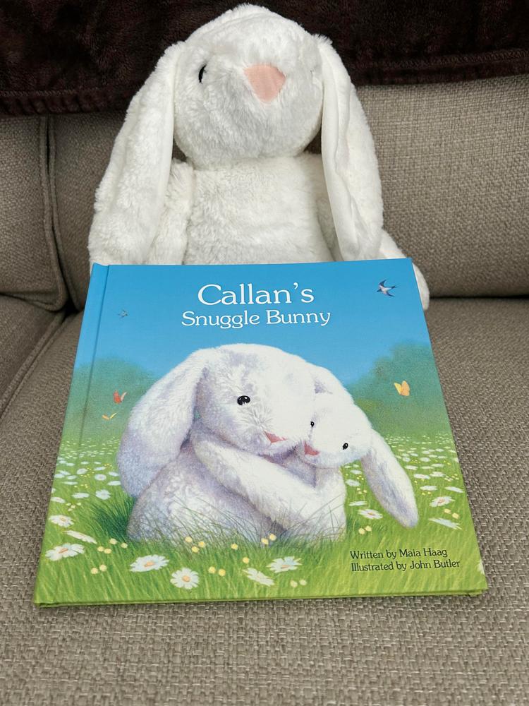 My Snuggle Bunny Personalized Book - Customer Photo From 