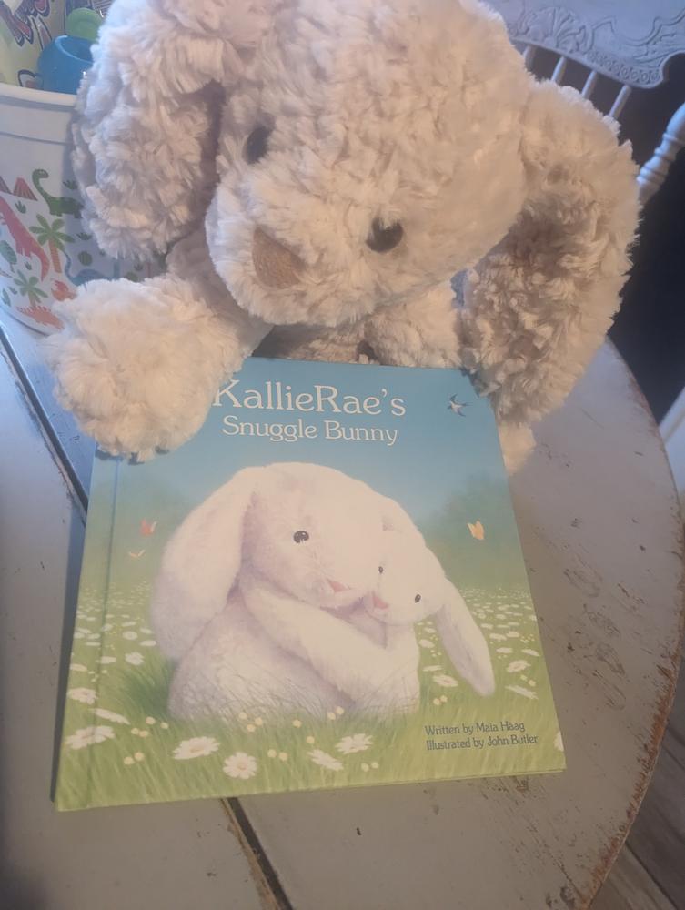 My Snuggle Bunny Personalized Book - Customer Photo From 