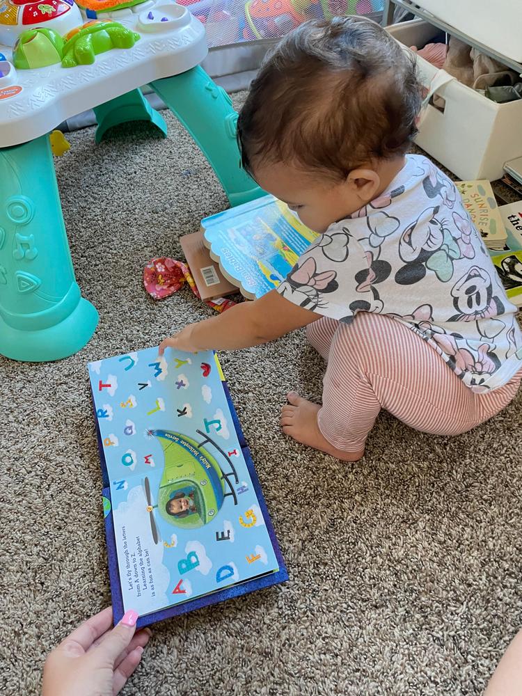 1-2-3 Blast Off With Me Personalized Board Book - Customer Photo From 