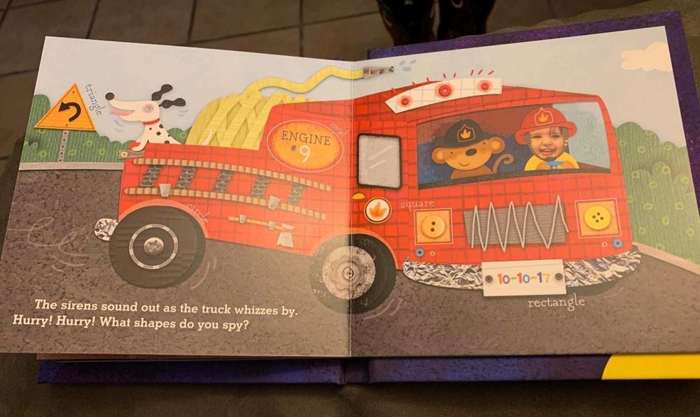 1-2-3 Blast Off With Me Personalized Board Book - Customer Photo From 
