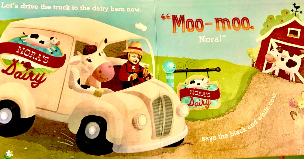 My Farm Friends Personalized Board Book - Customer Photo From