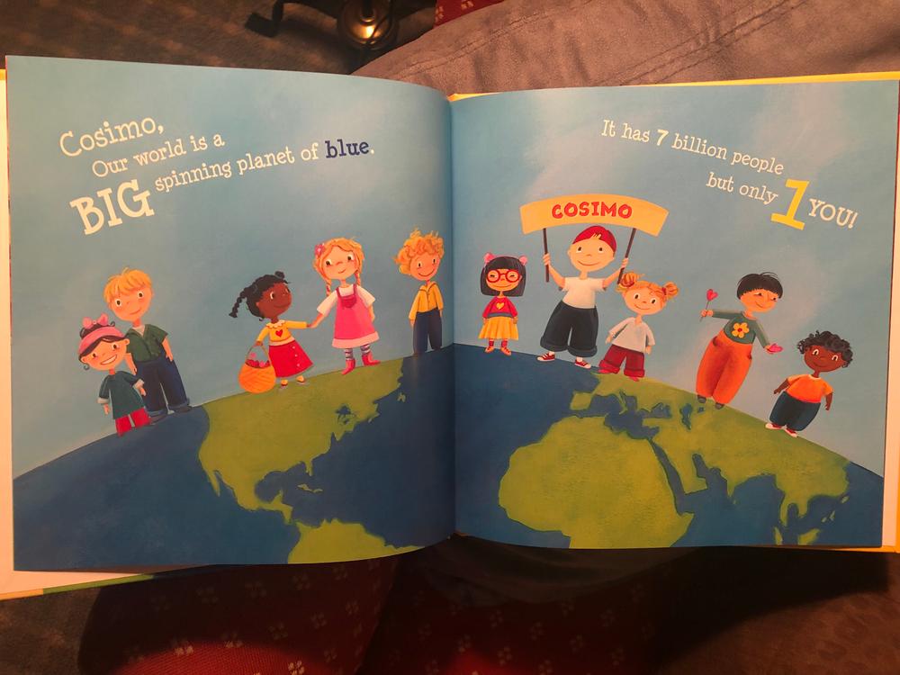 I Can Change the World Personalized Book - Customer Photo From 
