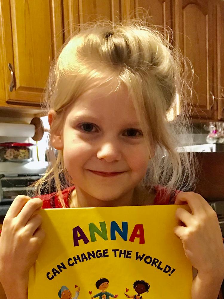 I Can Change the World Personalized Book - Customer Photo From 