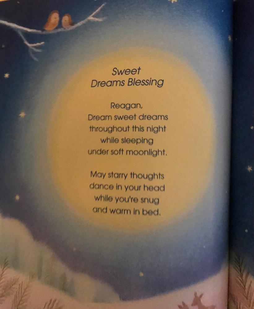 My Little Book of Blessings Personalized Book - Customer Photo From 