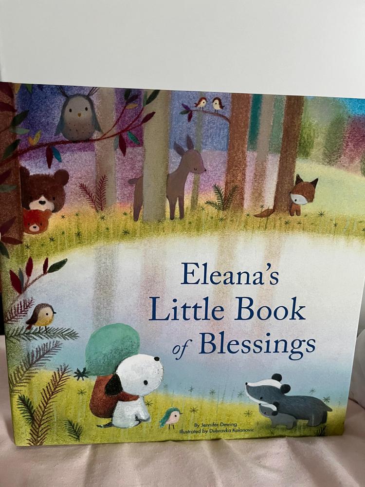 My Little Book of Blessings Personalized Book - Customer Photo From 