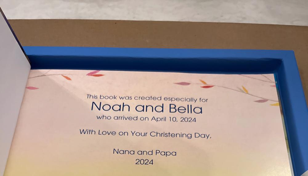 My Little Book of Blessings Personalized Book - Customer Photo From 