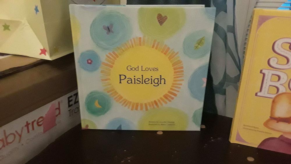 God Loves You! Personalized Book - Customer Photo From