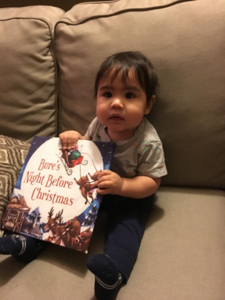 My Night Before Christmas Personalized Book - Customer Photo From 