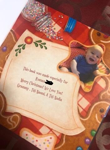 My Night Before Christmas Personalized Book - Customer Photo From 