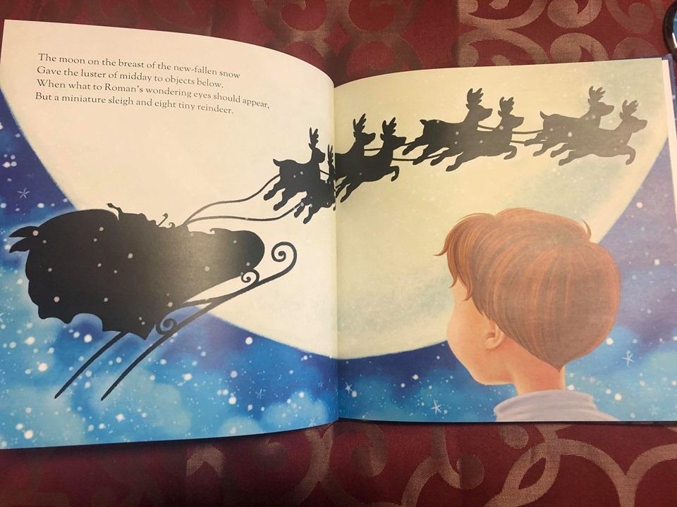 My Night Before Christmas Personalized Book - Customer Photo From 