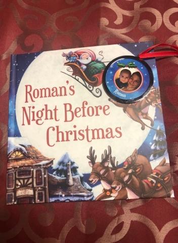 My Night Before Christmas Personalized Book - Customer Photo From 