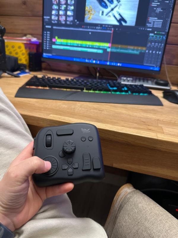 TourBox Elite 黒 クリエイター向けBluetoothコントローラー TourBox Elite(ツアー