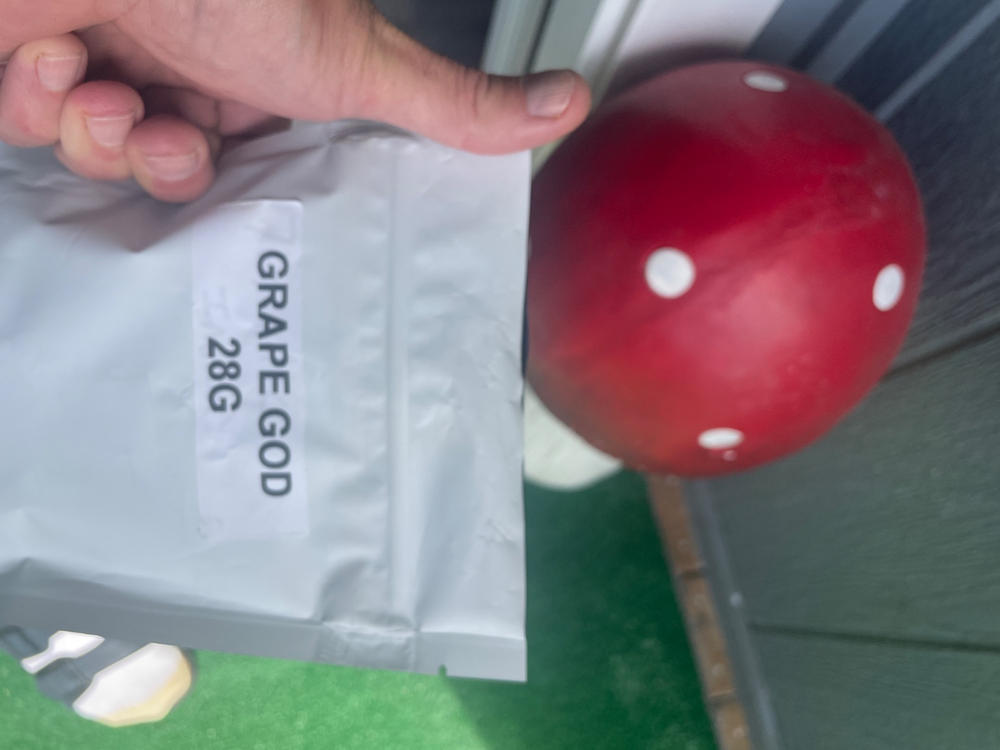 Grape God - 28 grams - Customer Photo From Andrew Pampena