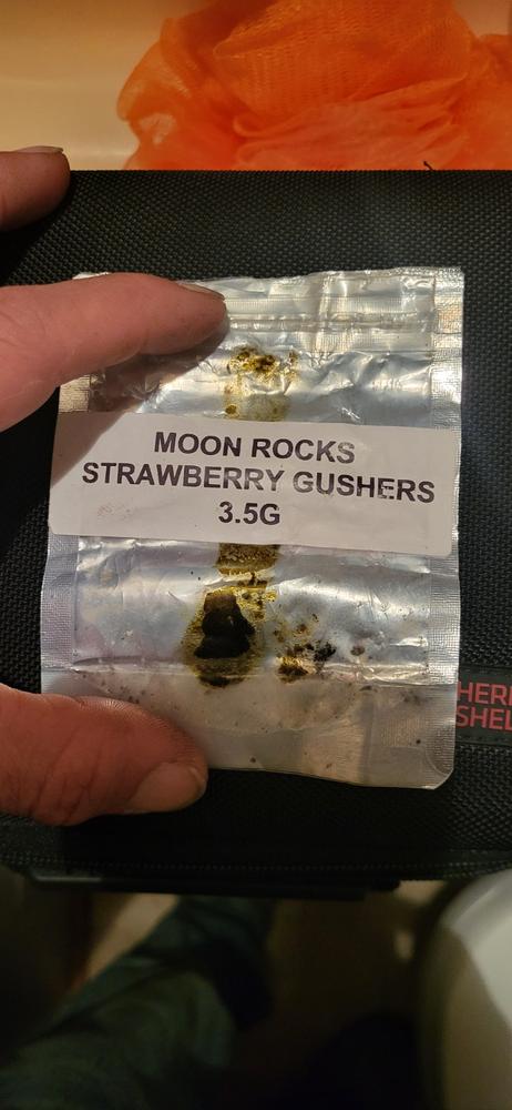 Moon Rocks - Strawberry Gushers - 3.5 grams - Customer Photo From Cody Guidroz