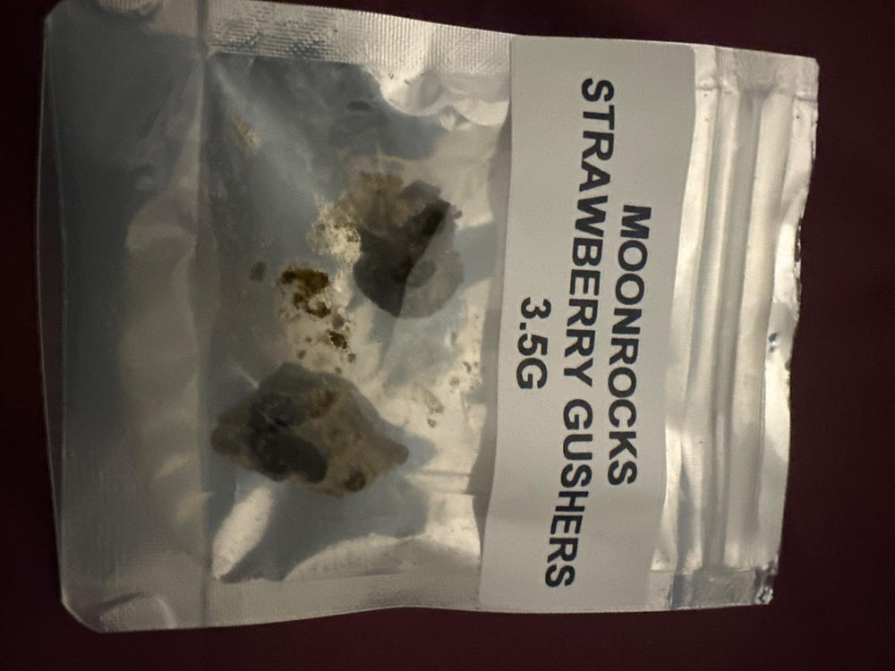 Moon Rocks - Strawberry Gushers - 3.5 grams - Customer Photo From Joshua Williams